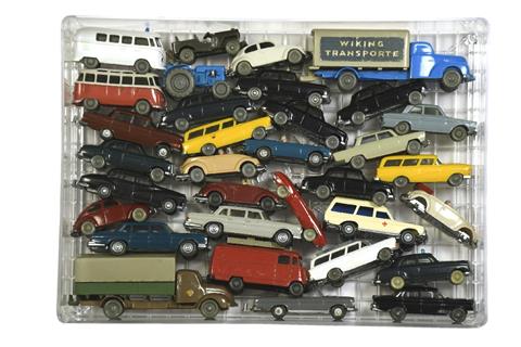 Konvolut 33 Fahrzeuge der 1950er/60er Jahre