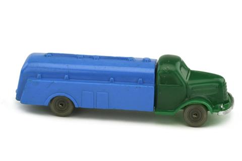 Tankwagen Dodge, dunkelgrün/himmelblau