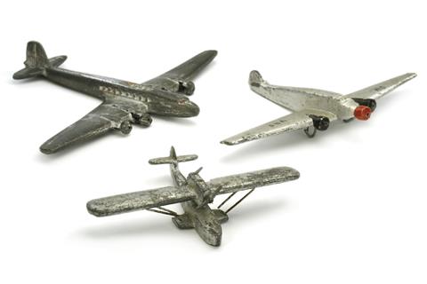 Konvolut 3 Flugzeuge der 1930er Jahre