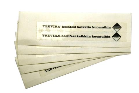 Restposten Folienbeschriftungen Trevira (finnisch)