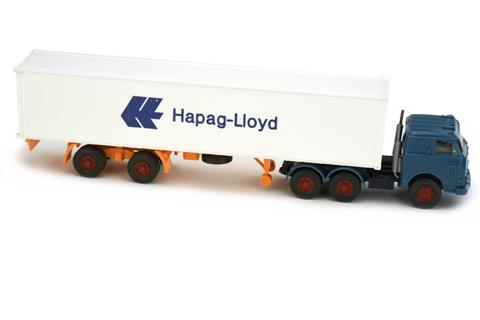Hapag-Lloyd - US-LKW, azurblau