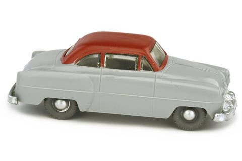 SIKU - (V 8) Opel Kapitän 1954, silbergrau/rot