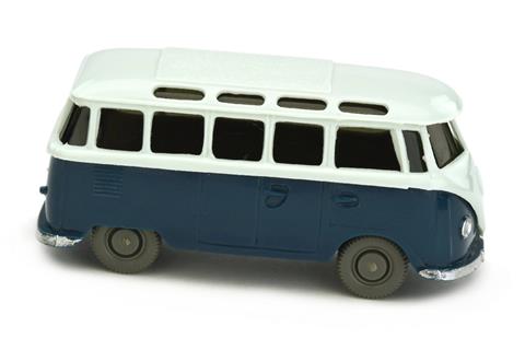 VW T1 Sambabus, papyrusweiß/d'-azurblau