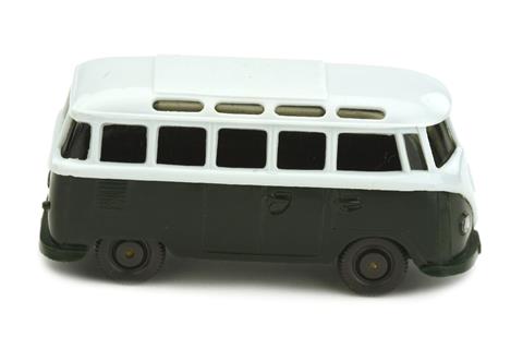 VW T1 Sambabus, bläulichweiß/tannengrün