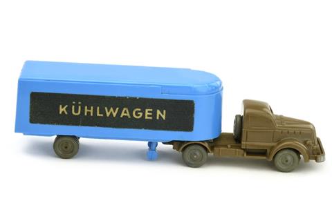 Sattelzug White (Typ 2) Kühlwagen, signalblau