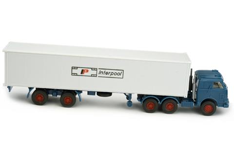 Interpool - Container-Sattelzug US-Zugmaschine