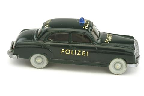 Polizeiwagen Mercedes 220, schwarzgrün