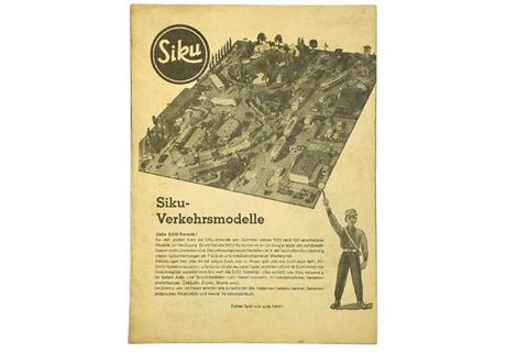 SIKU - Preisliste 1958