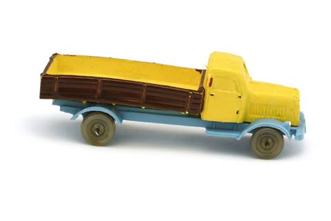 MB Diesel (Typ 1), gelb/braun lackiert/h'-adriablau