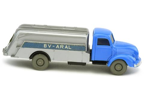 Aral-Tankwagen Magirus, himmelblau/schwarz