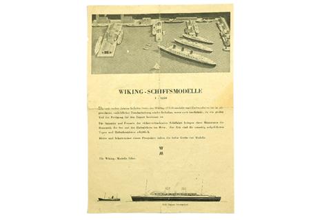 Schiffs-Preisliste 1948/9