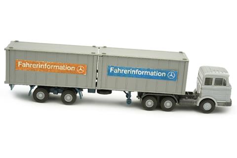 Fahrerinformation/2A - Container-LKW MB 2223