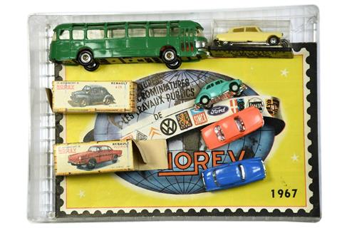 Norev - Konvolut 5+1 Fahrzeuge der 50er/60er Jahre