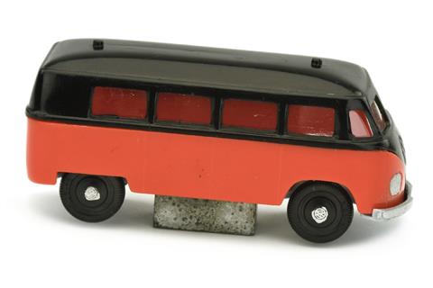 SIKU - (V 16) VW Kombi (Bus), schwarz/verkehrsrot