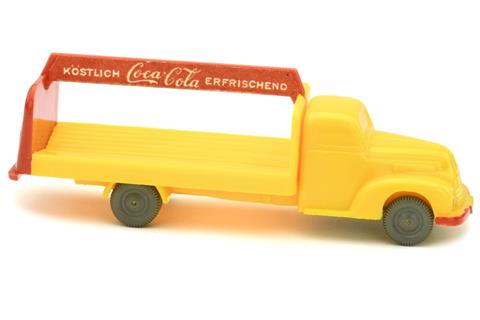 Coco-Cola Getränkewagen Ford, gelb