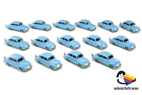 Konvolut 15 DKW-Limousinen (Retromodelle)