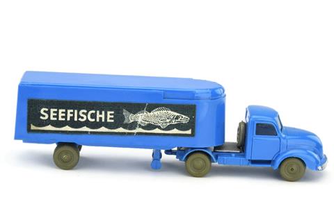 Sattelzug Magirus Seefische (alt), himmelblau