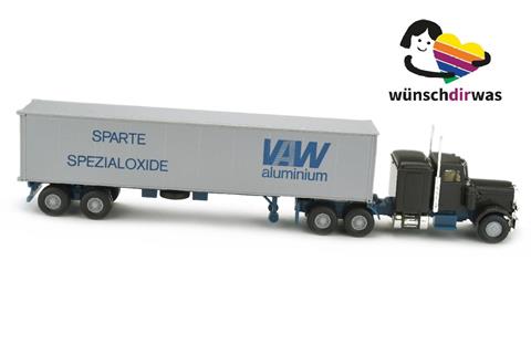 VAW - Container-Sattelzug Peterbilt
