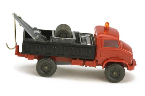 Unimog S Werkstattwagen, rot/schwarz