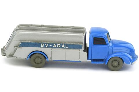 Aral-Tankwagen Magirus, himmelblau