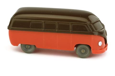 VW T1 Bus (Typ 3), schokobraun/orangerot