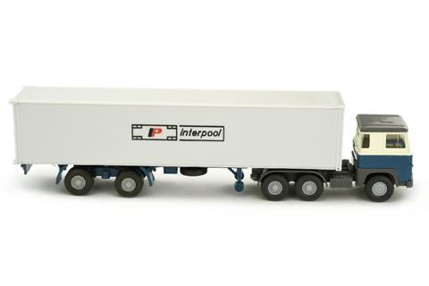 Interpool/2 - Container-Sattelzug Scania 110