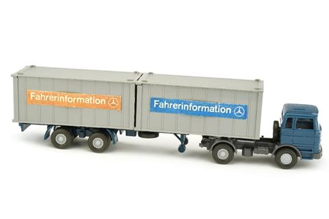 Fahrerinformation/2A - Container-LKW MB 1620