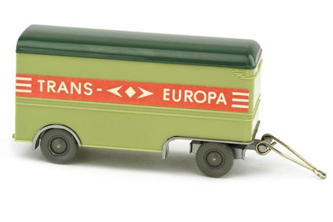 Möbelanhänger Trans Europa, lindgrün
