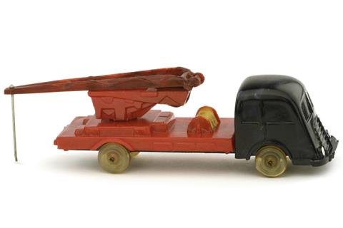 Kranwagen Fiat, schwarz/misch-rot