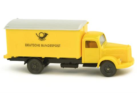 Postwagen MB 3500 Bundepost, gelb/schwarz