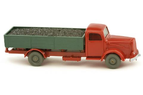MB 5000 Kohlenwagen, rot/graugrün